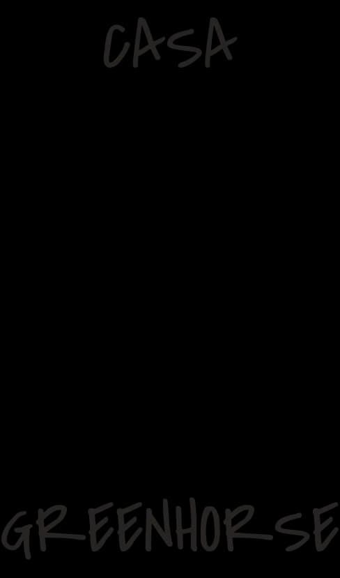 Casa Green Horse Text